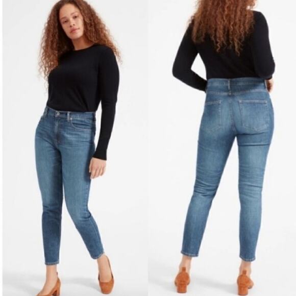 EVERLANE The High Rise Skinny Jean Ankle Length Size 31 - Picture 1 of 11